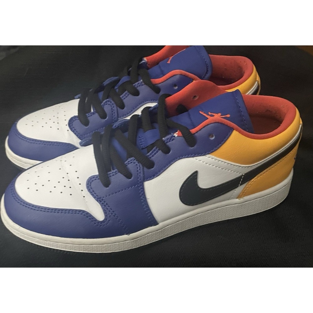 Air Jordan Retro  1 Low GS Royal Yellow Size 6Y 03/04/20 553560-123